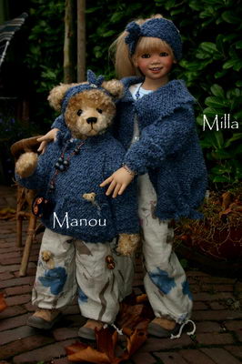 Milla with Manou