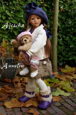 Ajescha mit Annelin