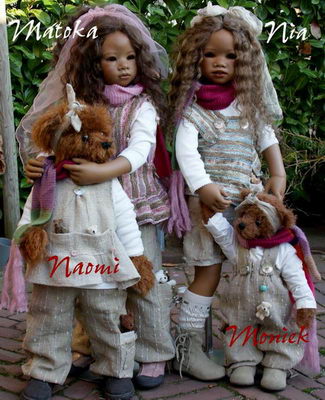 Matoka, Nia, Naomi und Moniek