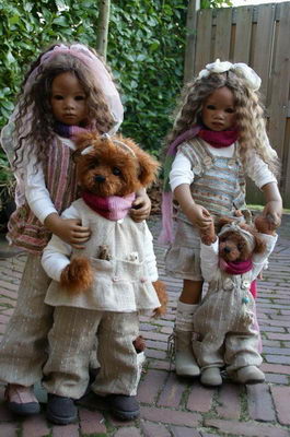 Matoka, Nia, Naomi und Moniek