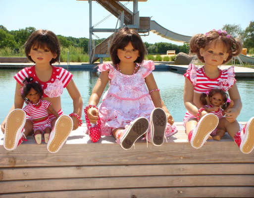 Setina mit kleiner Leleti, Kindra, Milina mit kleiner Reki