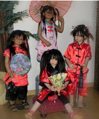 Kindra, Sinami, Shilin, Tamlyn