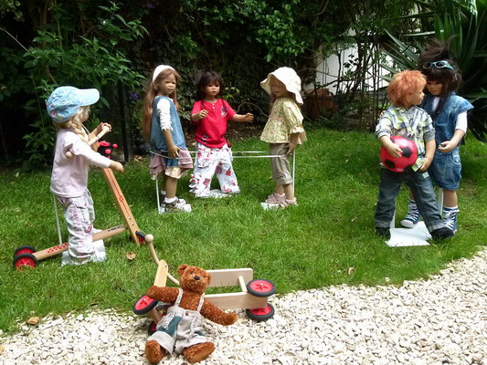Sinchi, Puki, Setina, Lillemore, Freddie, Yufang