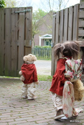 Milina mit Haya und Lizet